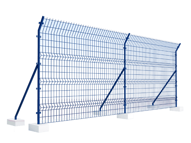 硬隔離護(hù)欄（帶水泥墩）
